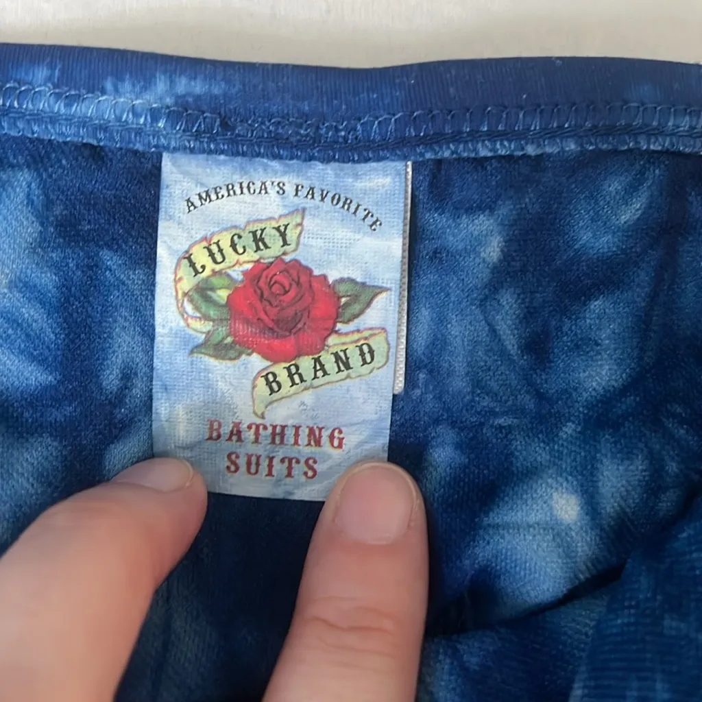 Lucky Brand Tie Dye Bikini Bottom Size Medium NWT - Image 3
