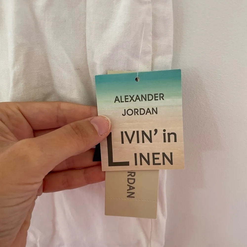 Alexander Jordan | Linen Shorts NWT size M White Size M - Image 3
