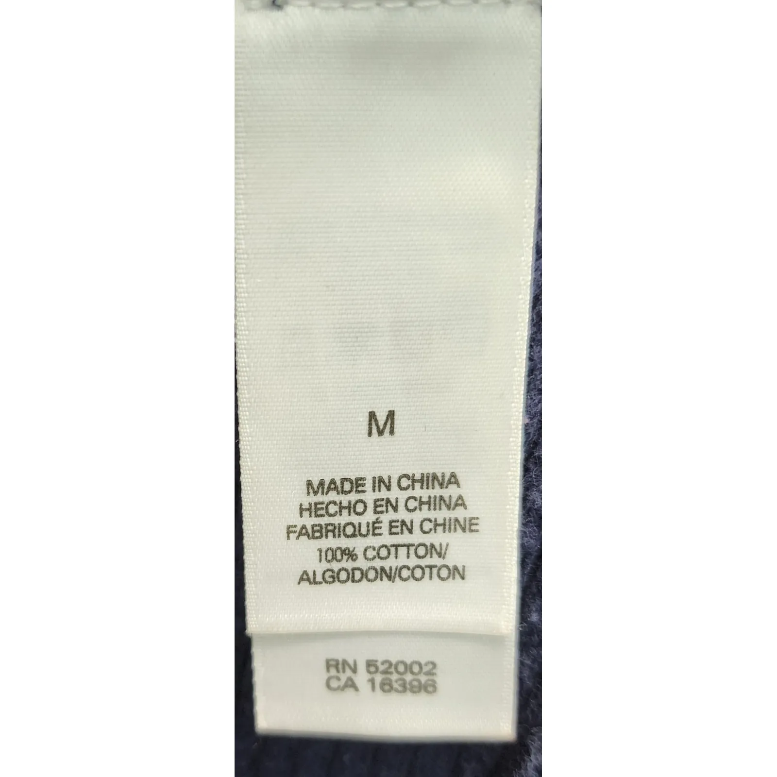 Liz & Co. Womens Medium V Neck Striped Knit Sweater‎ Pink Blue Cotton Blend - Image 4