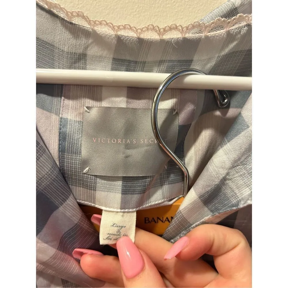 victoria’s secret satin pajama set - Image 2