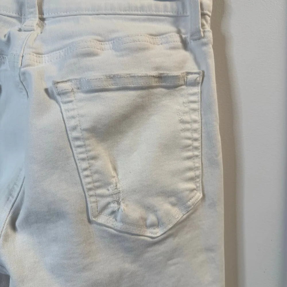 Lucky Brand Women’s White Bridgette Skinny Ankle Jeans Size 4 - Image 6