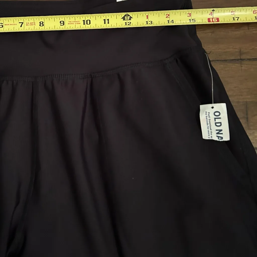 Old navy Black Powersoft Pocket Jogger Pants Size Large NEW with tags - Image 6