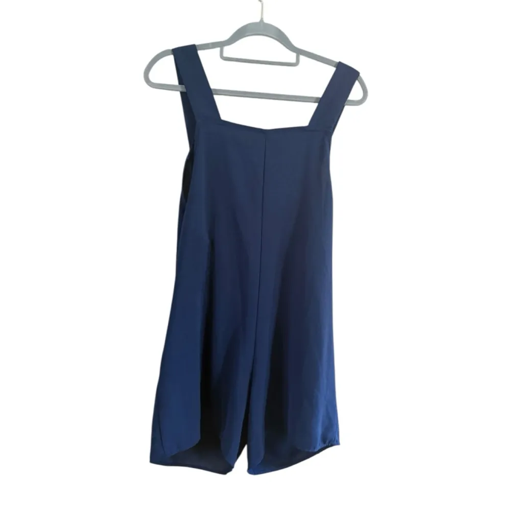 Women's EMERY ROSE Navy Blue Romper L Size L - Image 9