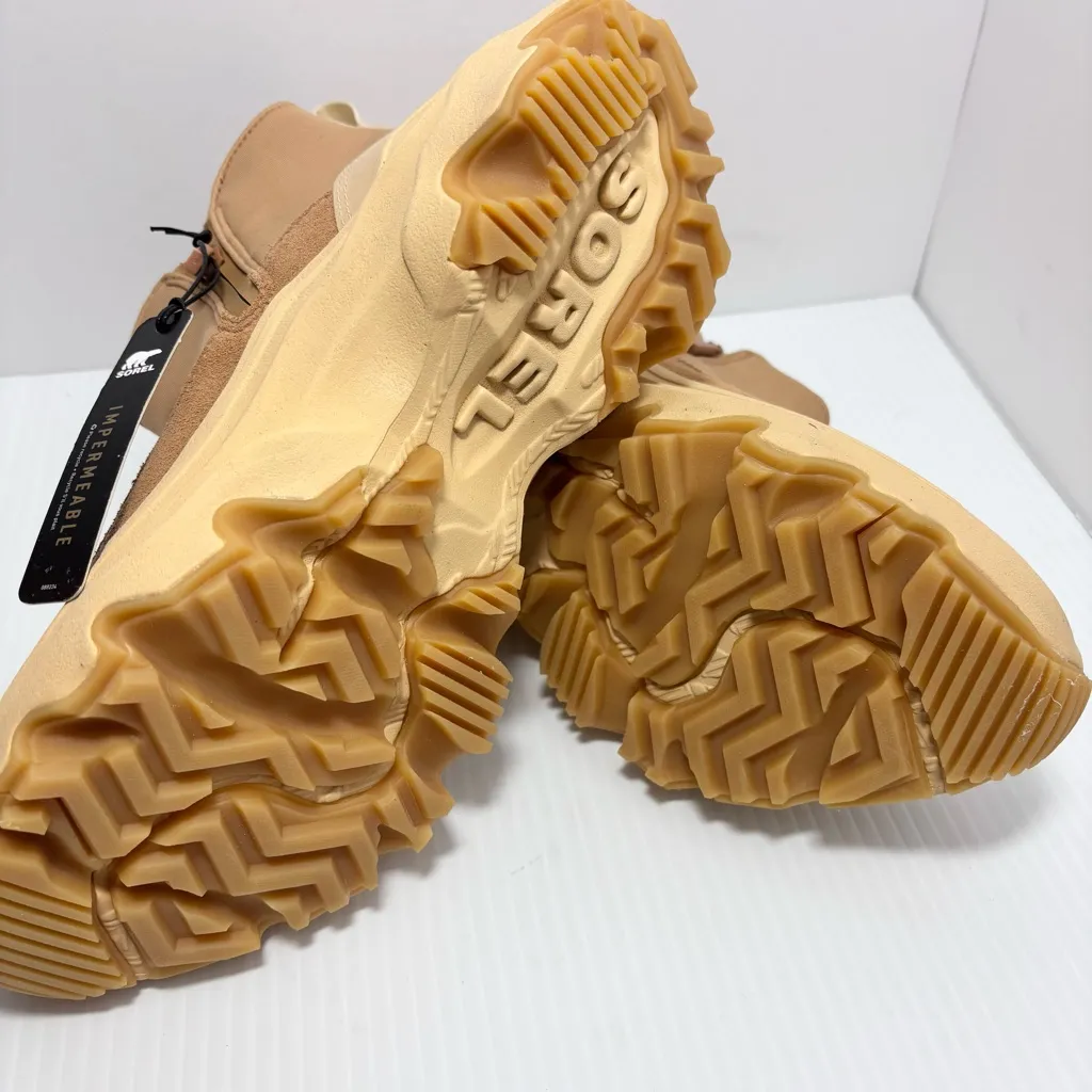 Sorel Women's Kinetic Breakthru Acadia‎ Waterproof Shoe Brown Boots Size 8 - Image 10