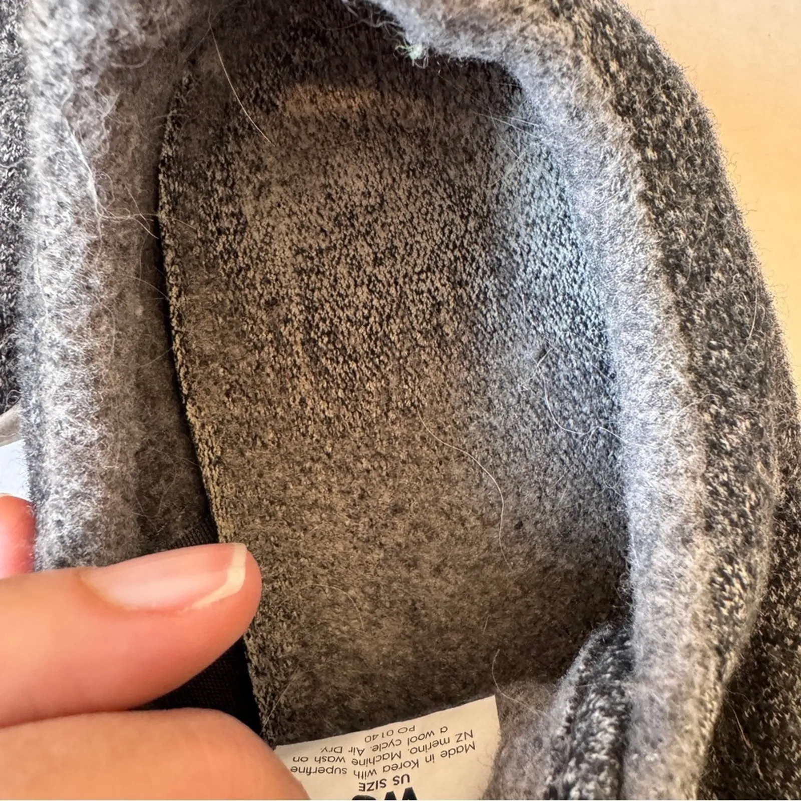 Allbirds Grey Wool Runners Trainers Sneakers Womens 8 Casual Classic Shoes - Image 6