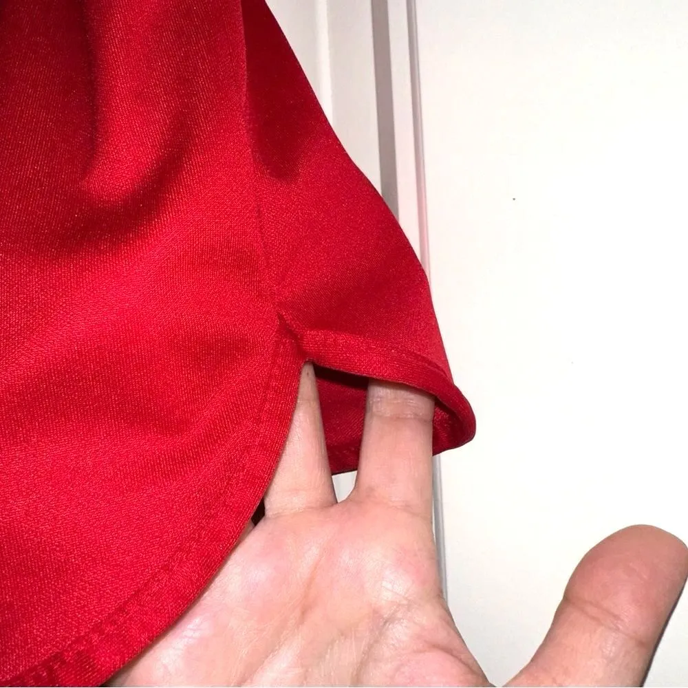 Augusta sportswear moisture management red shorts with inner brief women M - Image 7