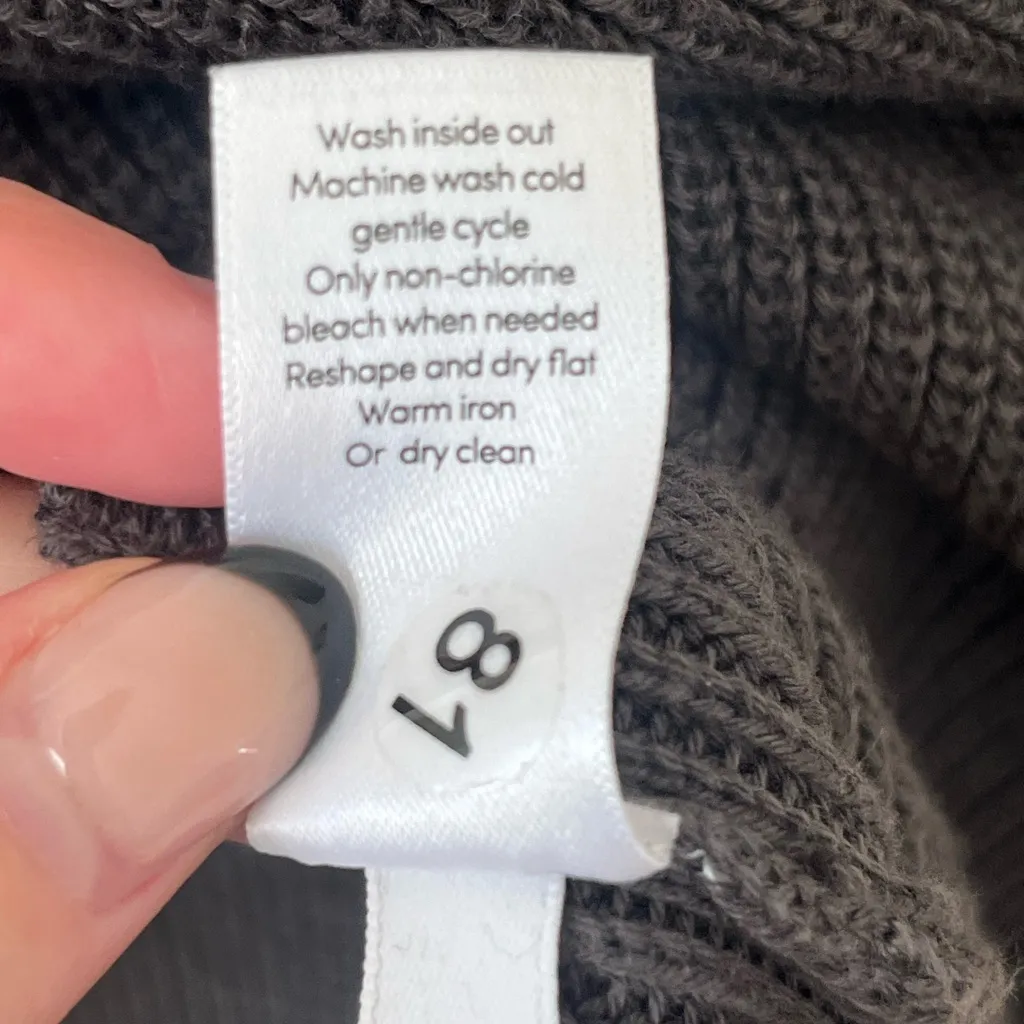 Athleta Rest Day Hoodie Sweater, Dove Grey Heather XS - Image 10