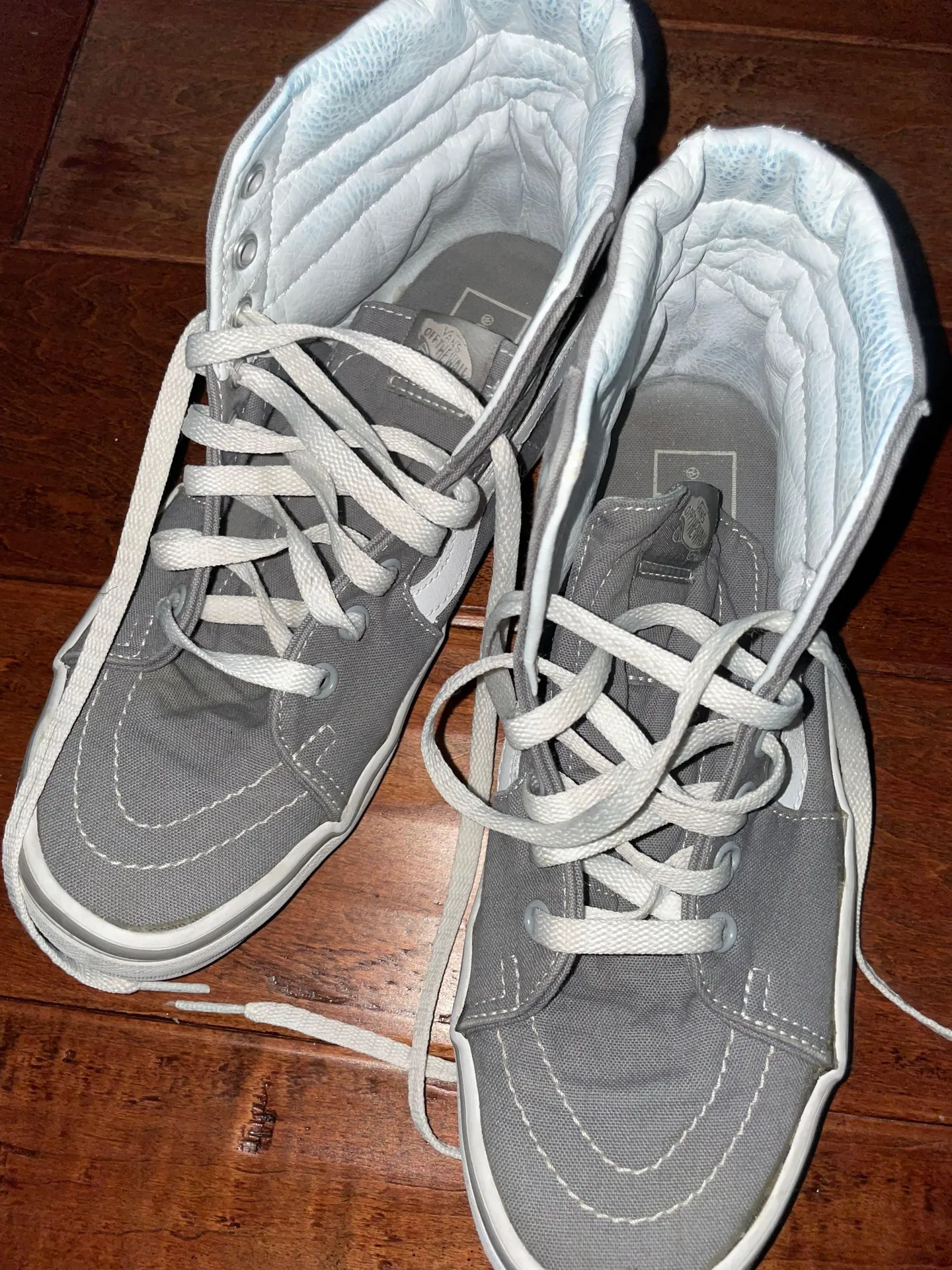 Vans High Top Gray - Image 2