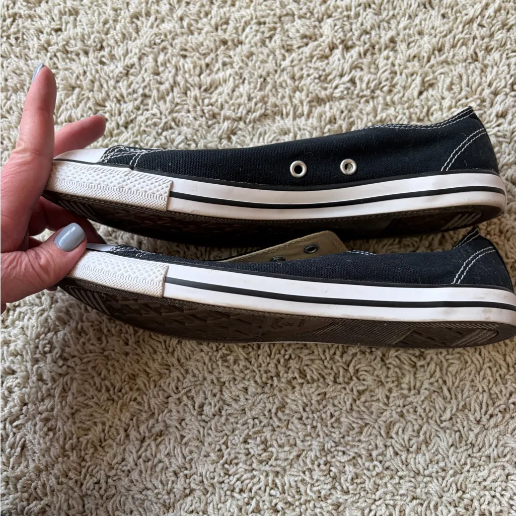 Converse Chuck Taylor All Star Low Top Sneakers Women’s Size 8.5 Black C12 - Image 8