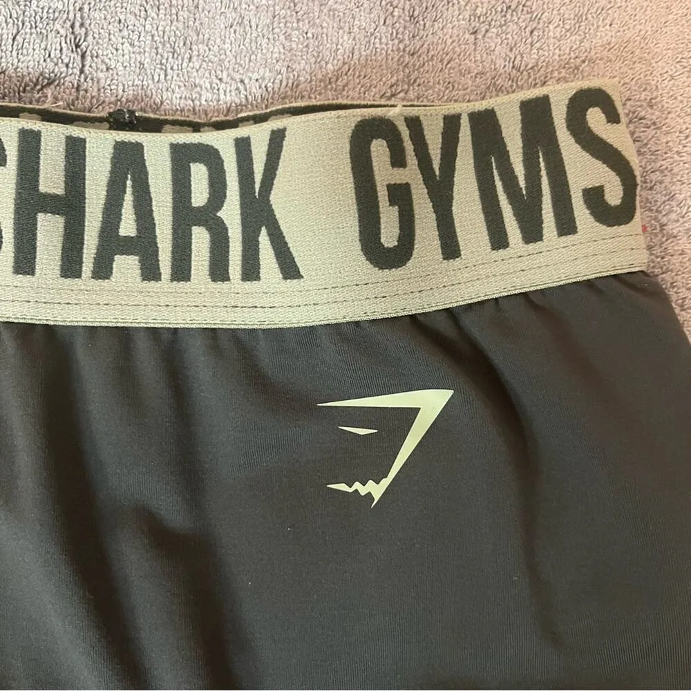Gymshark Green Active Gym Workout Lifting Yoga Hiking Cycling Leggings Size XS - Image 7