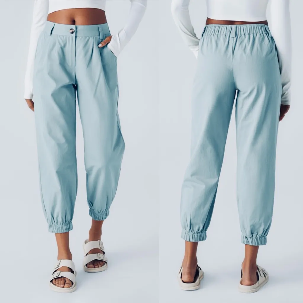 Halara Mid Rise Casual Joggers Large NWT - Image 2