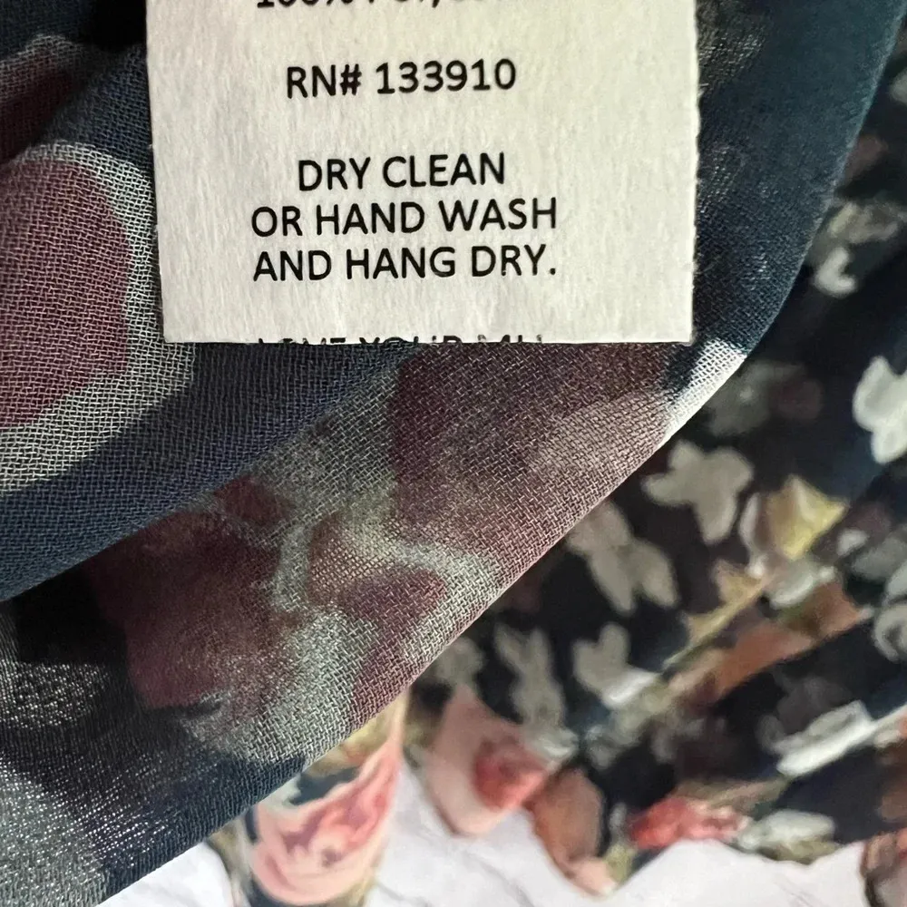 Show Me Your Mumu Sheer Floral Baby Doll Blouse Flutter Sleeves Size Medium - Image 5