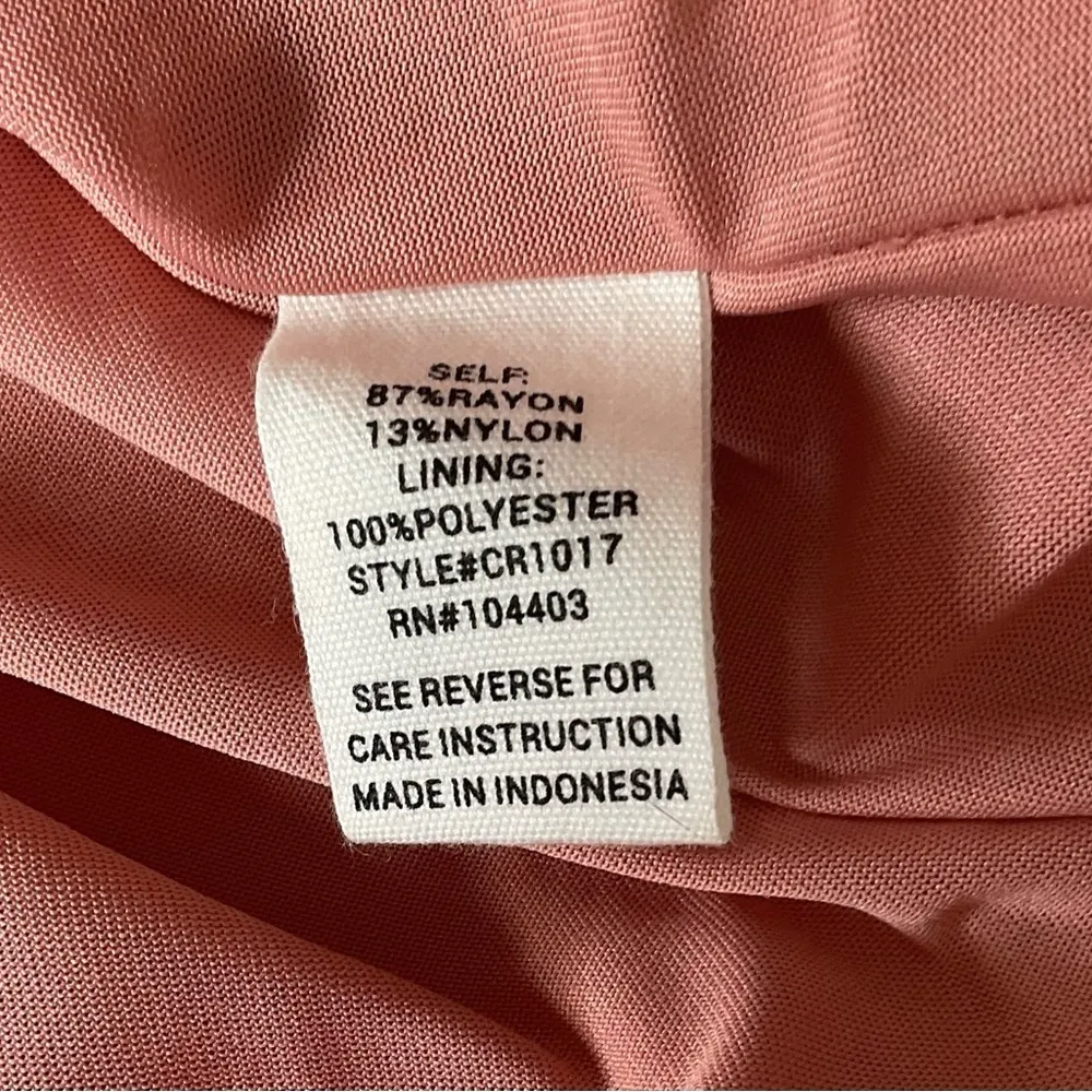 Anthropologie MINE Ruffle and Bow Crinkle Dress Size Large. - Image 11