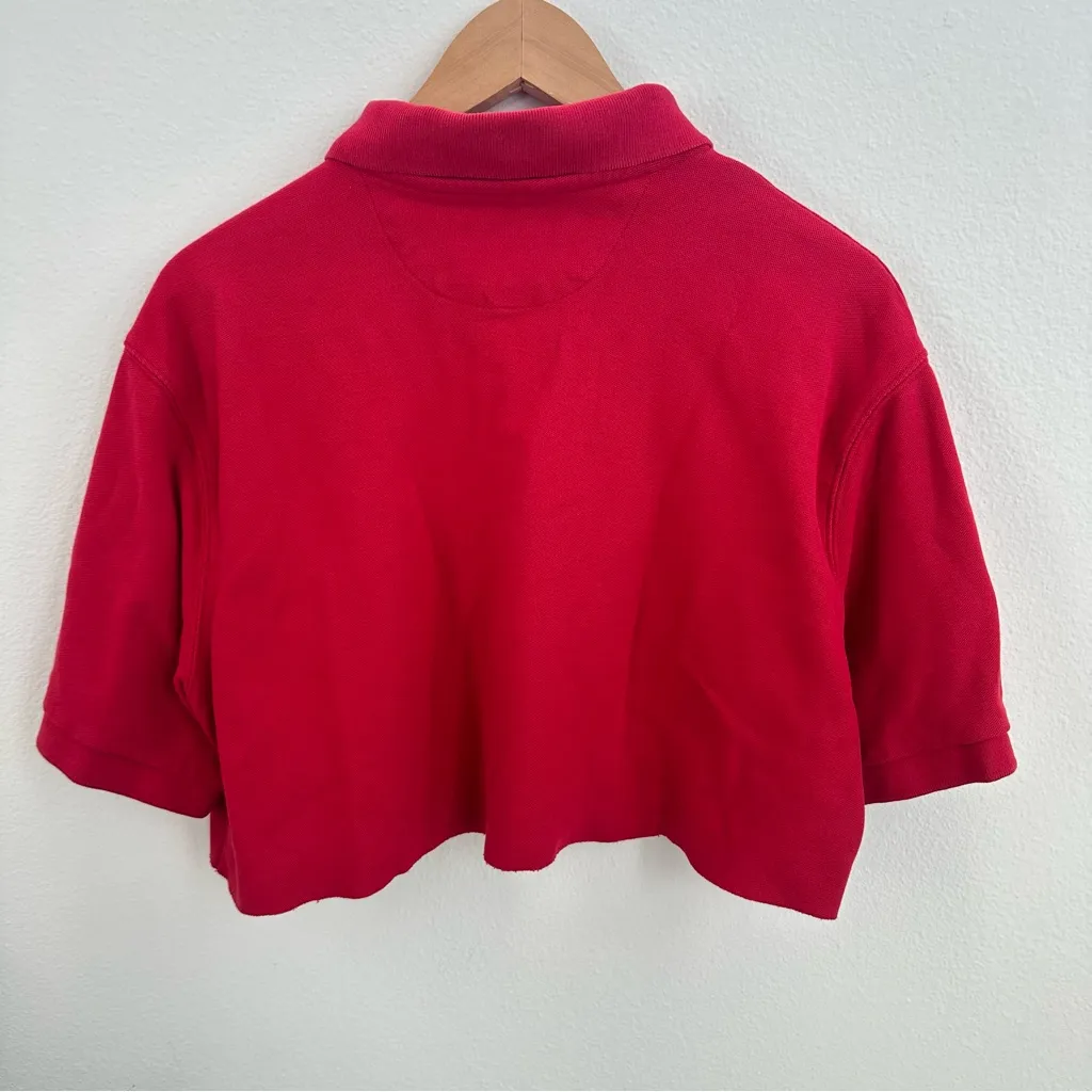 Chaps Ralph Lauren Cropped Polo - Image 5