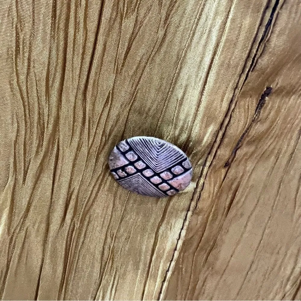 Reversible Jacket Crushed Silk ? Vintage Magic L/XL Green Size L - Image 11