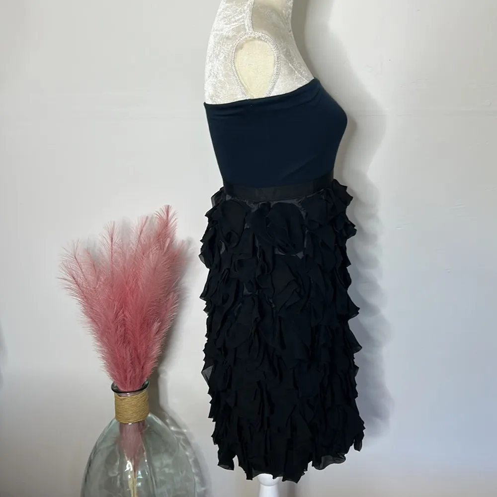 Haute hippie • silk ruffle mini strapless dress - Image 28