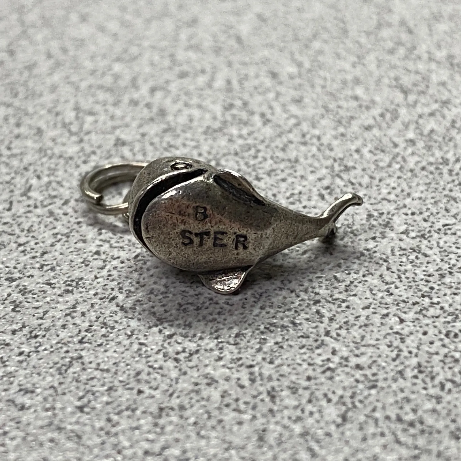 Sterling Silver Cute Whale Charm Pendant Sterling Marked - Image 4