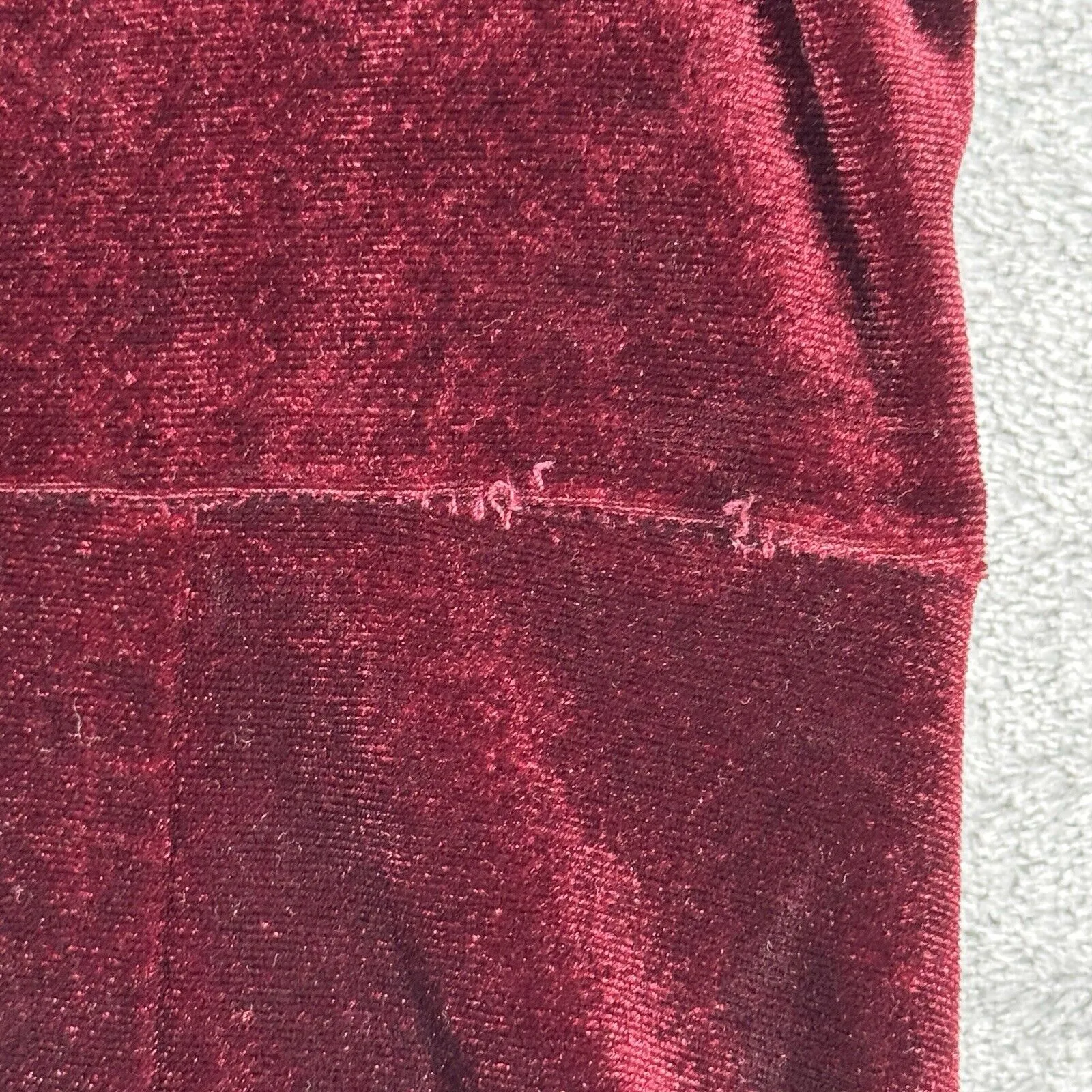 Cider Dress Womens Small Red Velvet Corset Cami Mini Ruched Clubwear‎ Date Night - Image 6