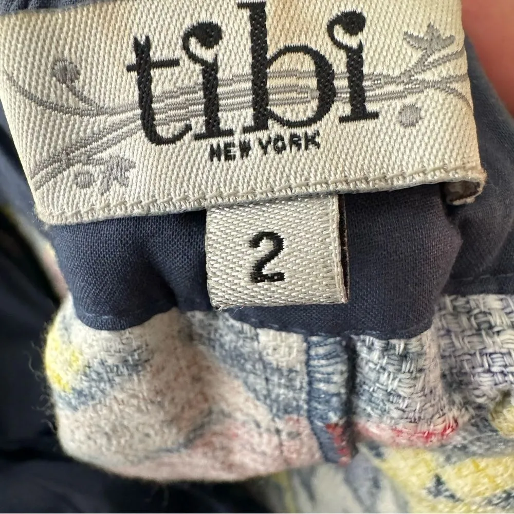 Tibi Multicolor Knit Skort Romper Dress size 2 - Image 9