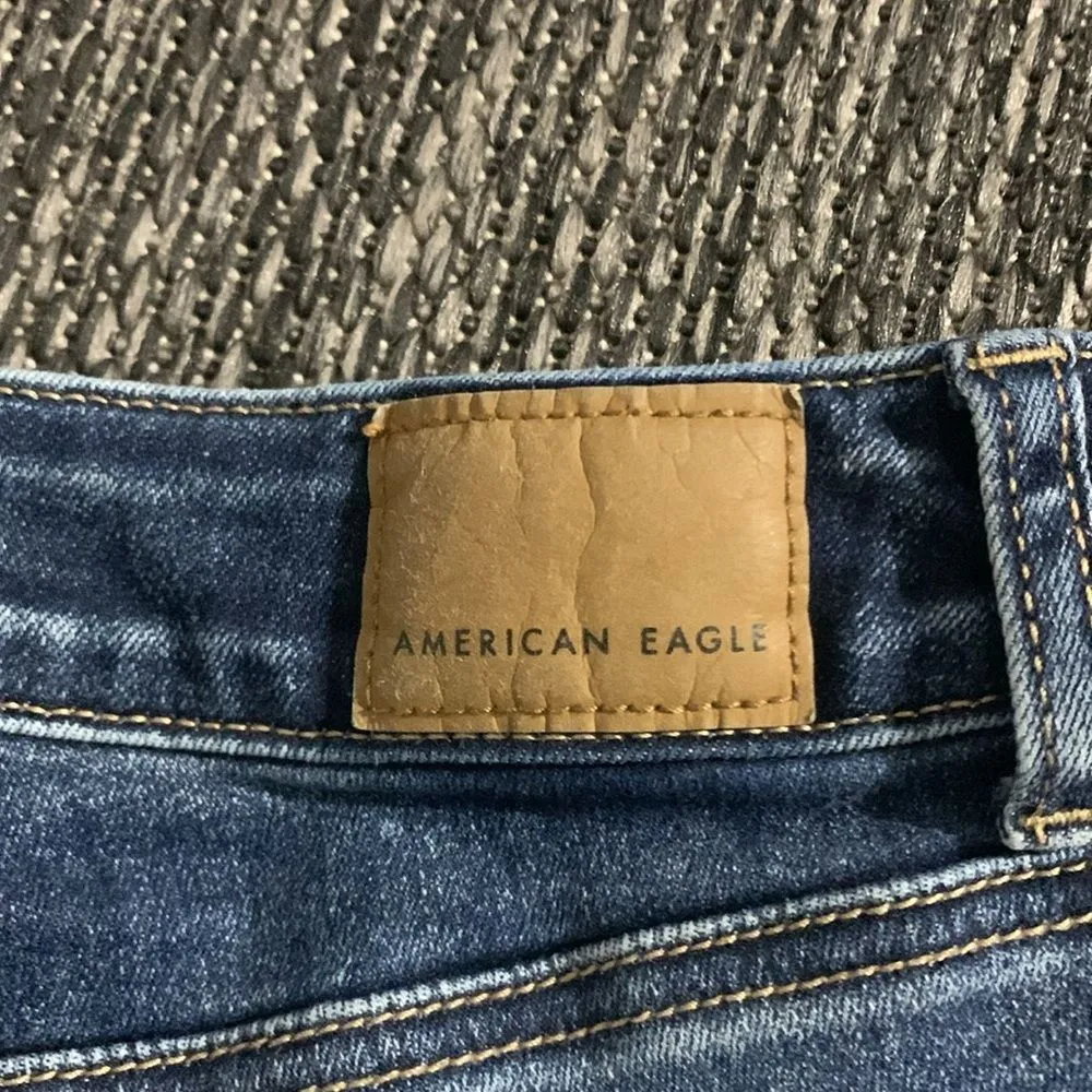 American Eagle Short Ne(x)t Level Stretch Denim Midi - Image 5