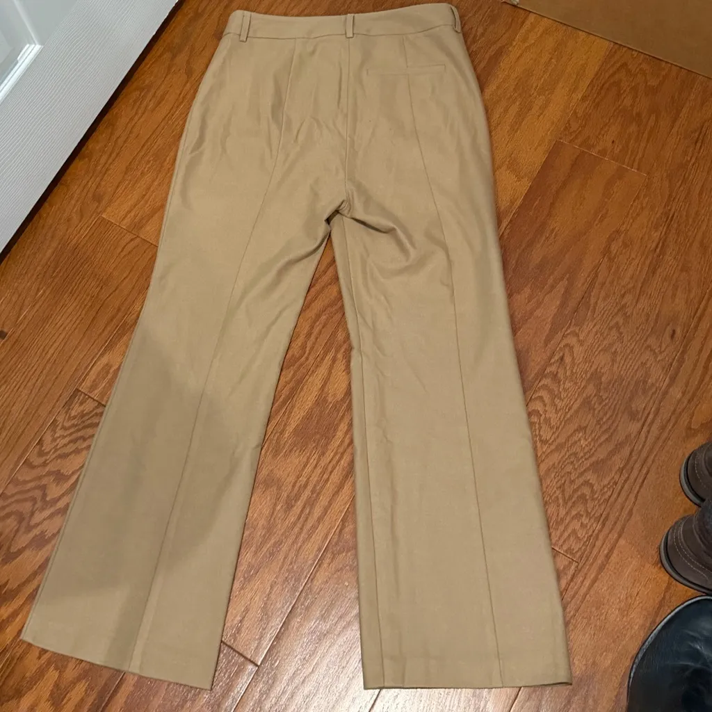 DREW Tan Dress Pants | Size 4 | Made in USA | Classic Work Trousers - Image 7