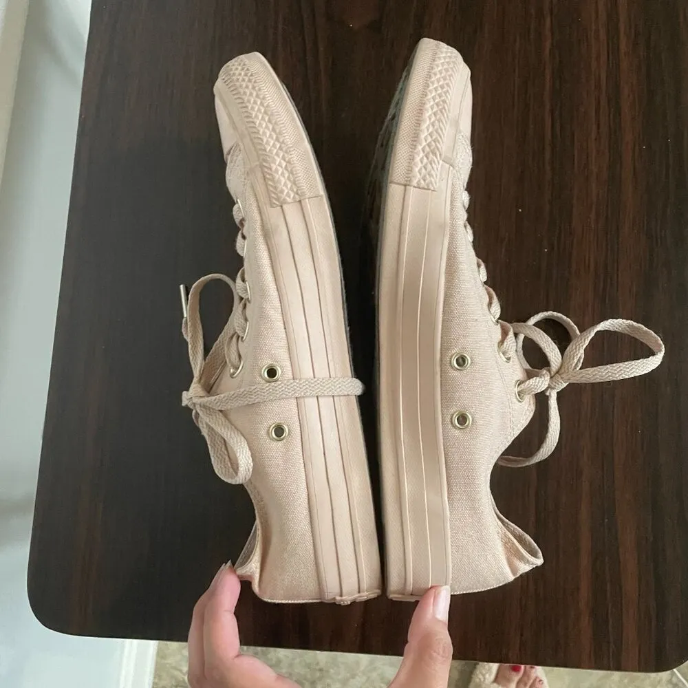 Converse CT All Star OX Women's Size 9 Rose Pink Shoes Sneakers 559942F RARE! - Image 9