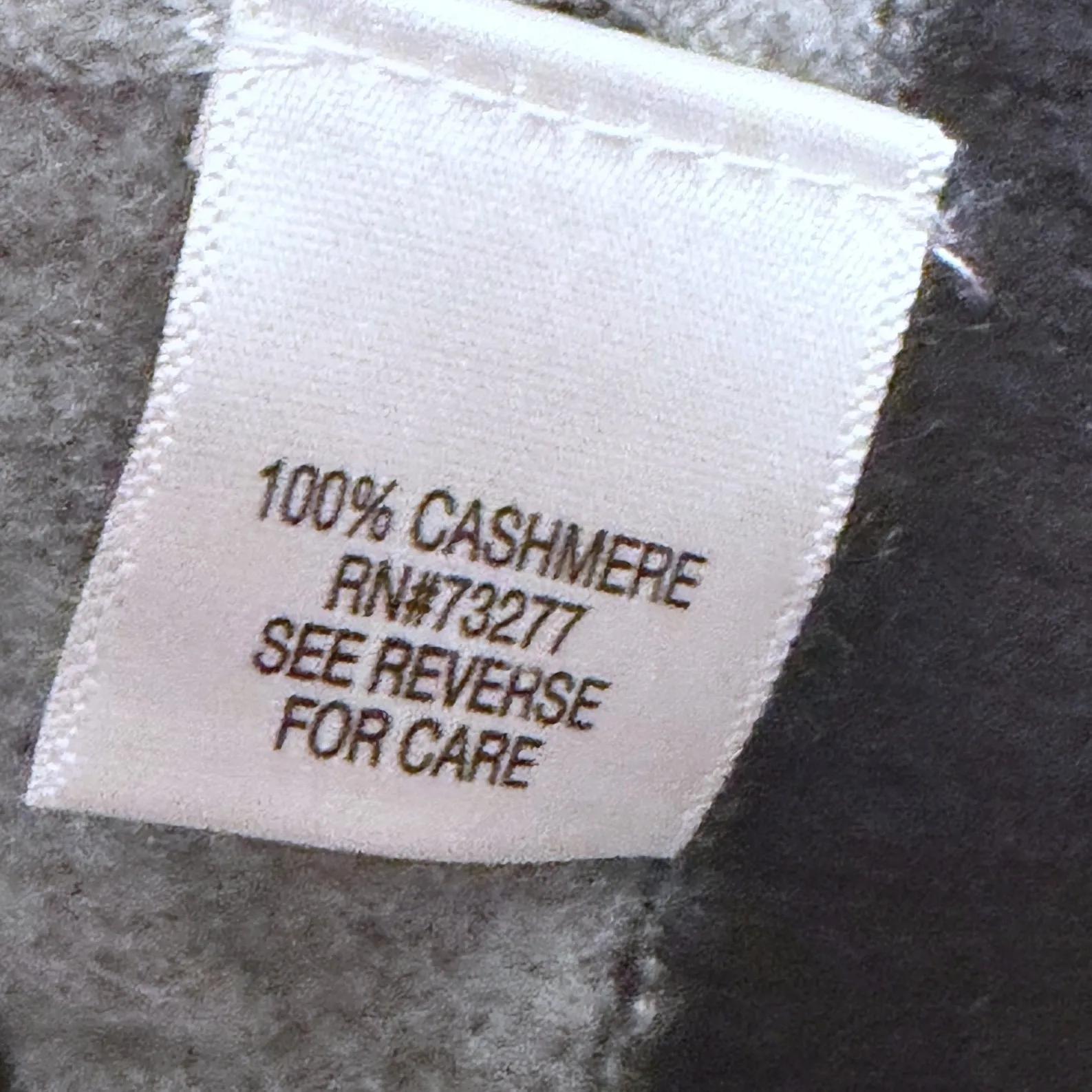 Apt 9 Womens Cardigan Sweater Womens M Black Gray 100% Cashmere Knit Colorblock - Image 3