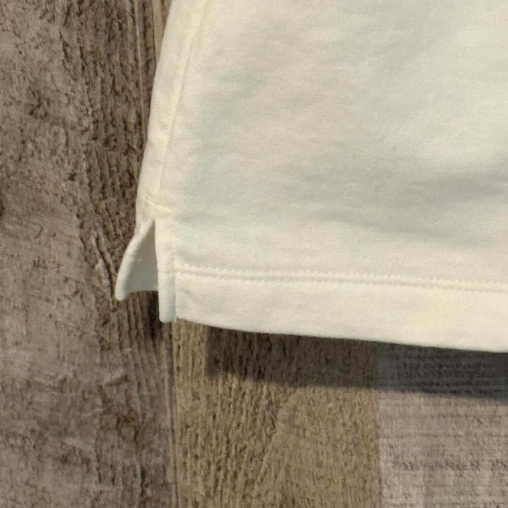 *H&M Women's Size Small Lounge Shorts White Casual Summer Adjustable Sporty - Image 4