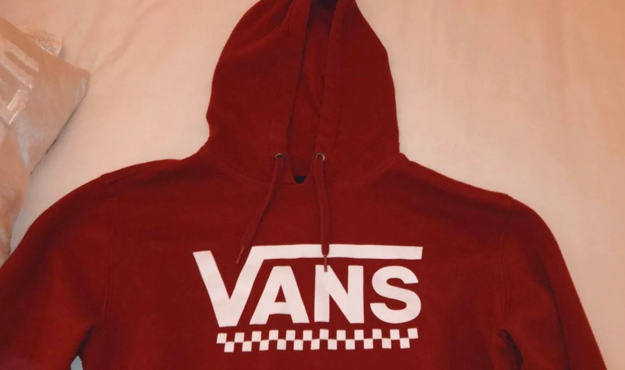 Vans Red Hoodie - Image 2