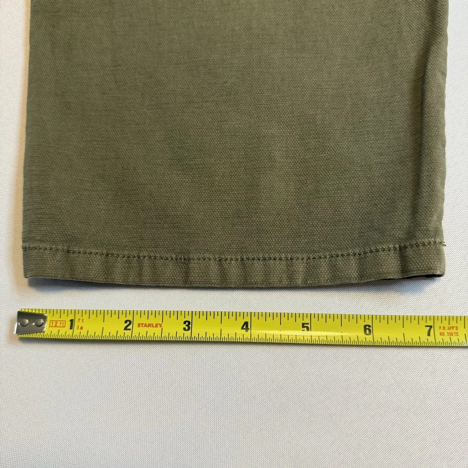 Eileen Fisher Organic Cotton Tencel Blend Casual Ankle Pant‎ Straight Leg Trendy - Image 9