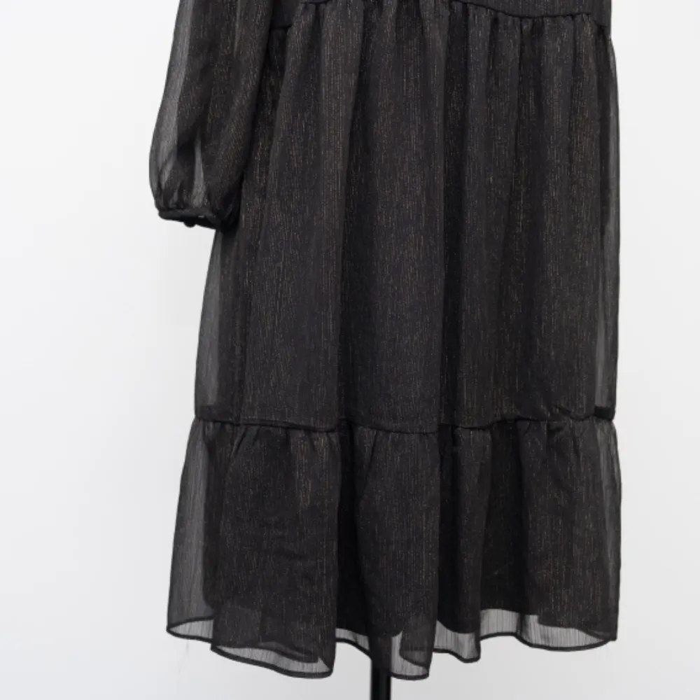 Calvin Klein. Sheer Empire Waist Mini Dress. - Image 12