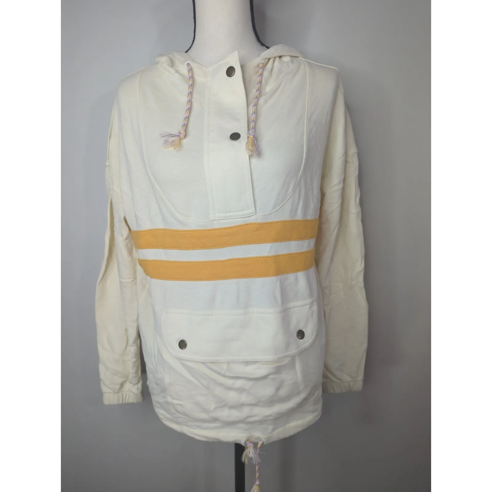 Faherty‎ Women's Daybreak Hoodie in Morning Rays SMALL NWOT Orange - Image 2