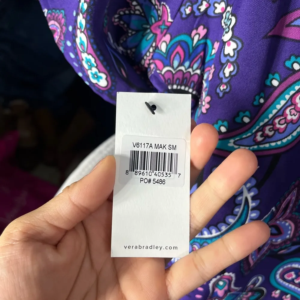 Vera Bradley Floral Paisley Scrub Top - Image 6