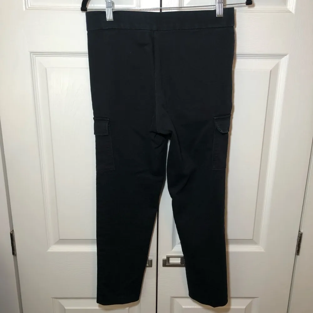 Women’s Black Calvin Klein Cargo Crop Pants Size S - Image 6