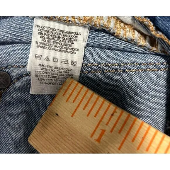 Free People Distressed Skinny Jeans 27‎ Skinny Ankle Western Rodeo Cowgirl - Image 4