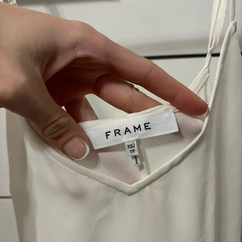 FRAME Shirred Keyhole Puff-Shoulder Top - Image 12