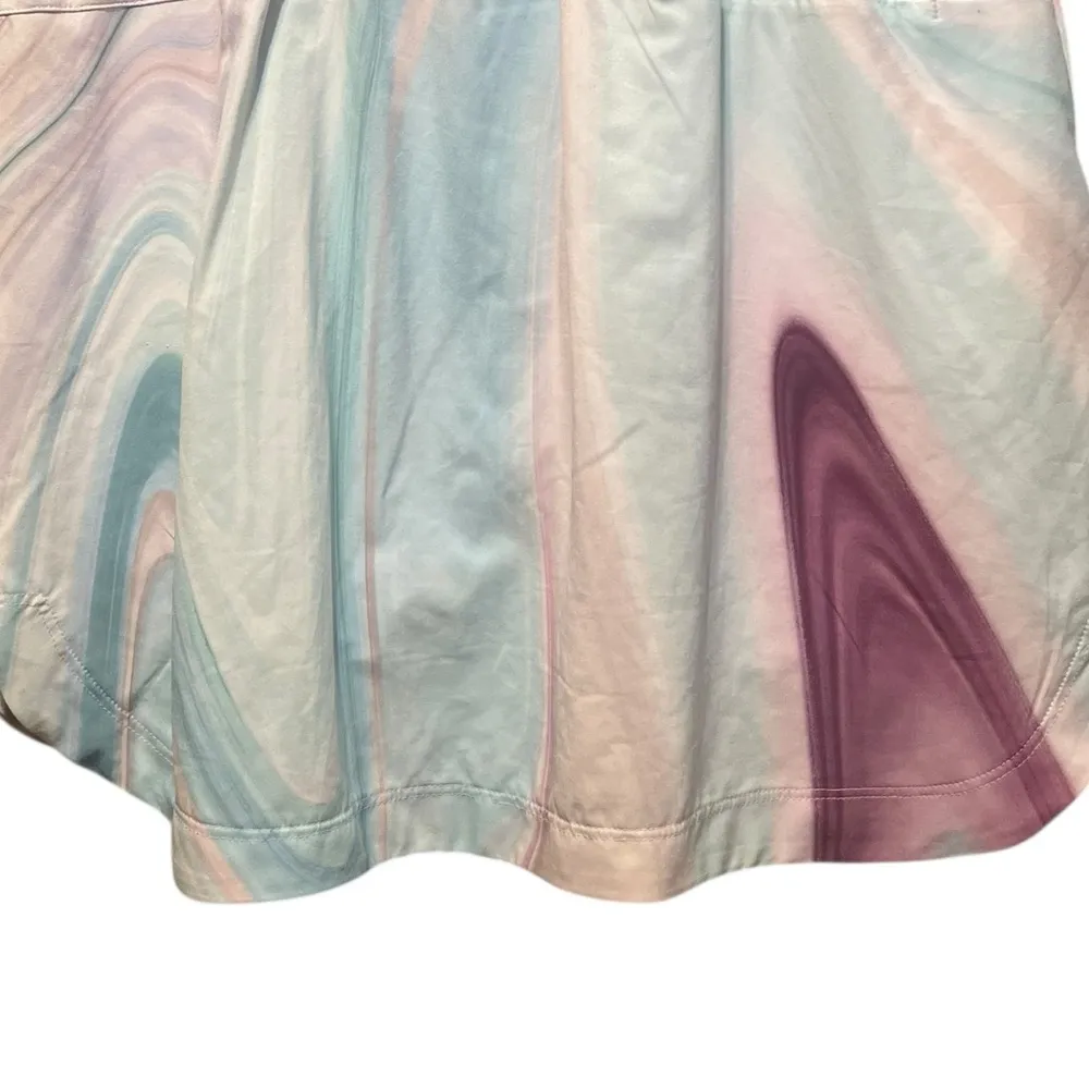 CALIA Pastel Marbled Golf 16" Birdie Skort Size Small Pink - Image 10