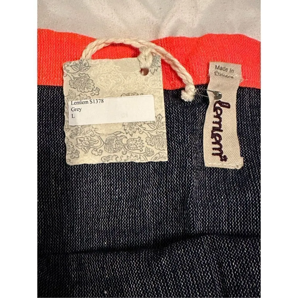 NEW Lemlem multicolor striped mini skirt sz Large - Image 4