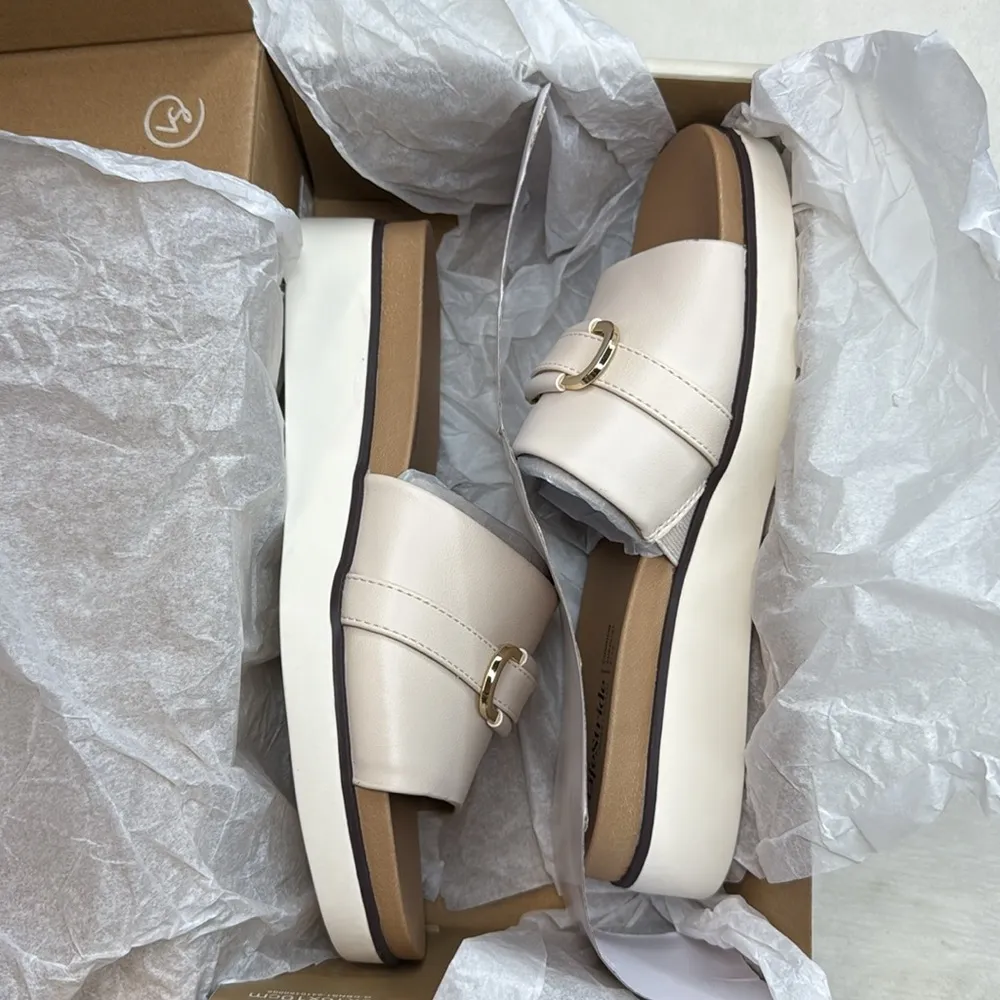 LifeStride Women’s Genevieve Square Open Toe Sandals- Size 7M - Image 8