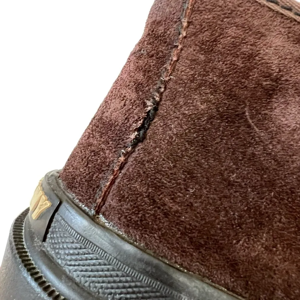 DKNY  Y2K Brown Suede Chukka Boots - Image 7