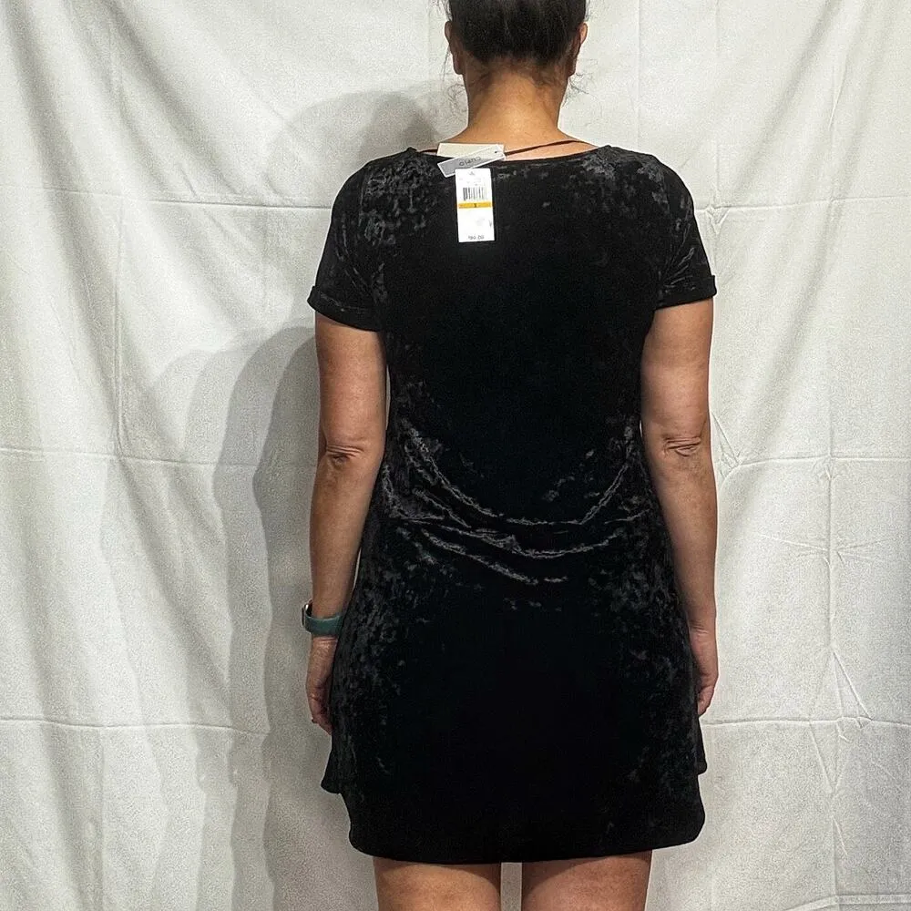 Cupio Holiday Black Velvet Dress Sz S NWT - Image 10