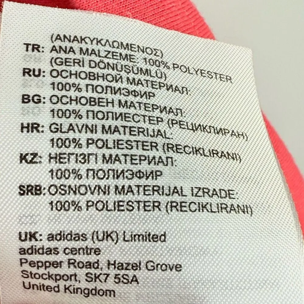 Adidas cropped Racerback tank top size small - Image 7