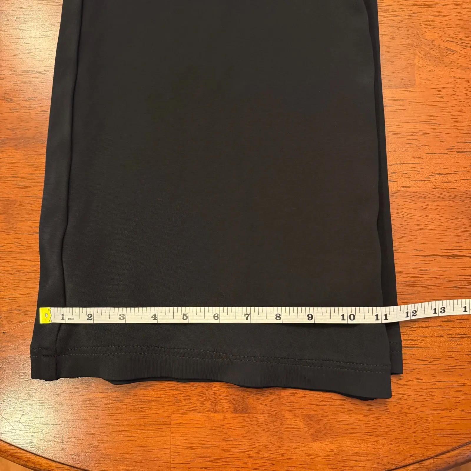 St John Collection‎ Cropped Dress Pants Pull On Black Size 6 - Image 9