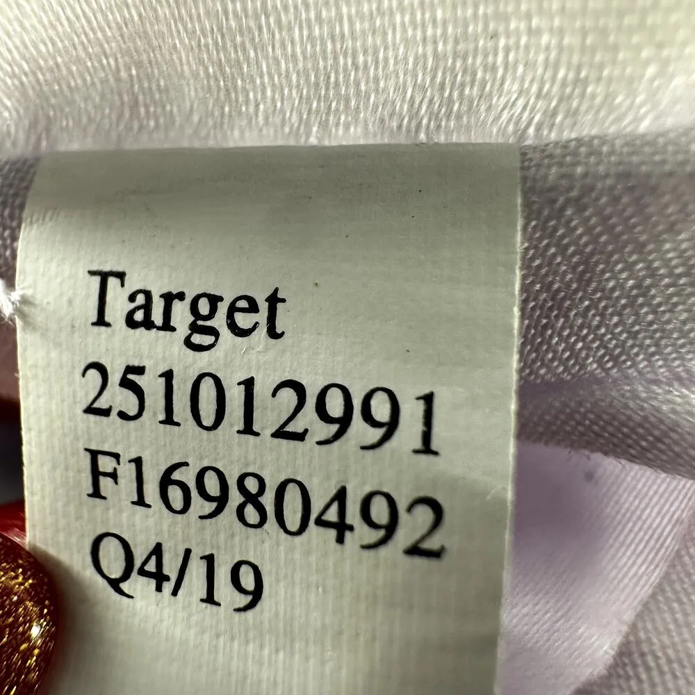 LoveShackFancy x Target Lou Dress Ruffle Tiered Floral Lace Trim Mini Purple L Size L - Image 5