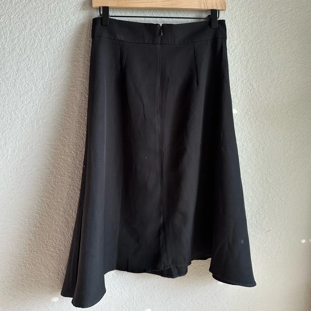🖤Tobi Classic Black A-Line Asymmetrical Full Skirt - Image 2