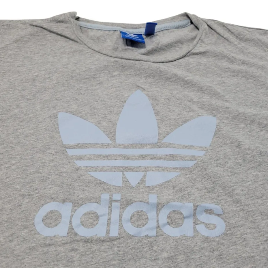 Adidas Top Size XL Women’s Adidas Boyfriend Roll Up Tee Graphic Print T-Shirt - Image 3