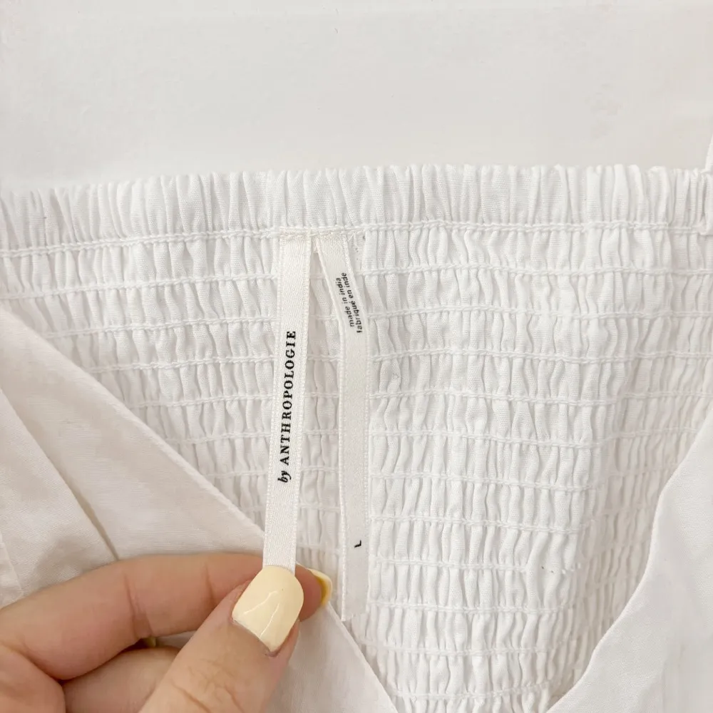 By Anthropologie V-Neck Tiered Bubble-Hem Dress - Image 7