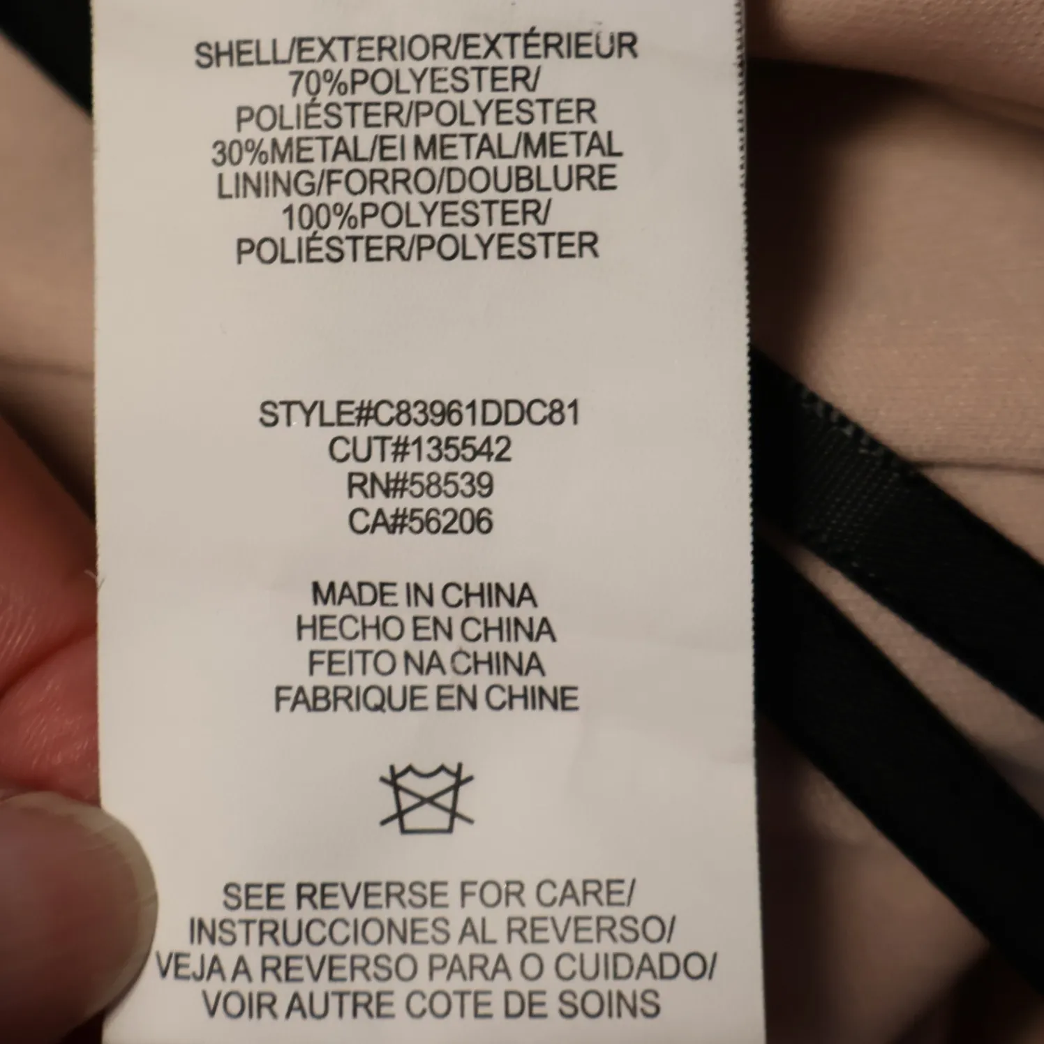 Pink Shimmer Fit & Flare Party Dress Hoco Metallic Cocktail Evening Plus Size 16 - Image 4