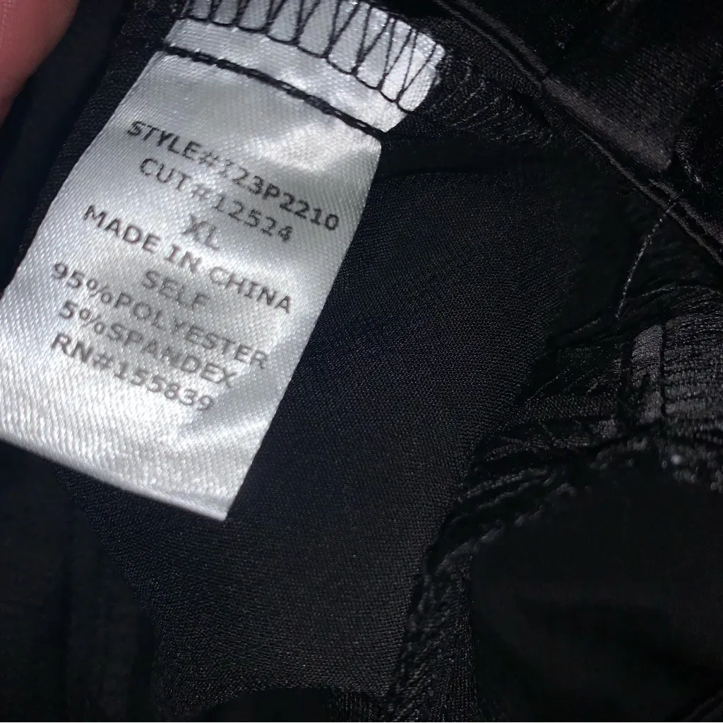 VICI Black Wide-Leg Pants size XL - Image 6