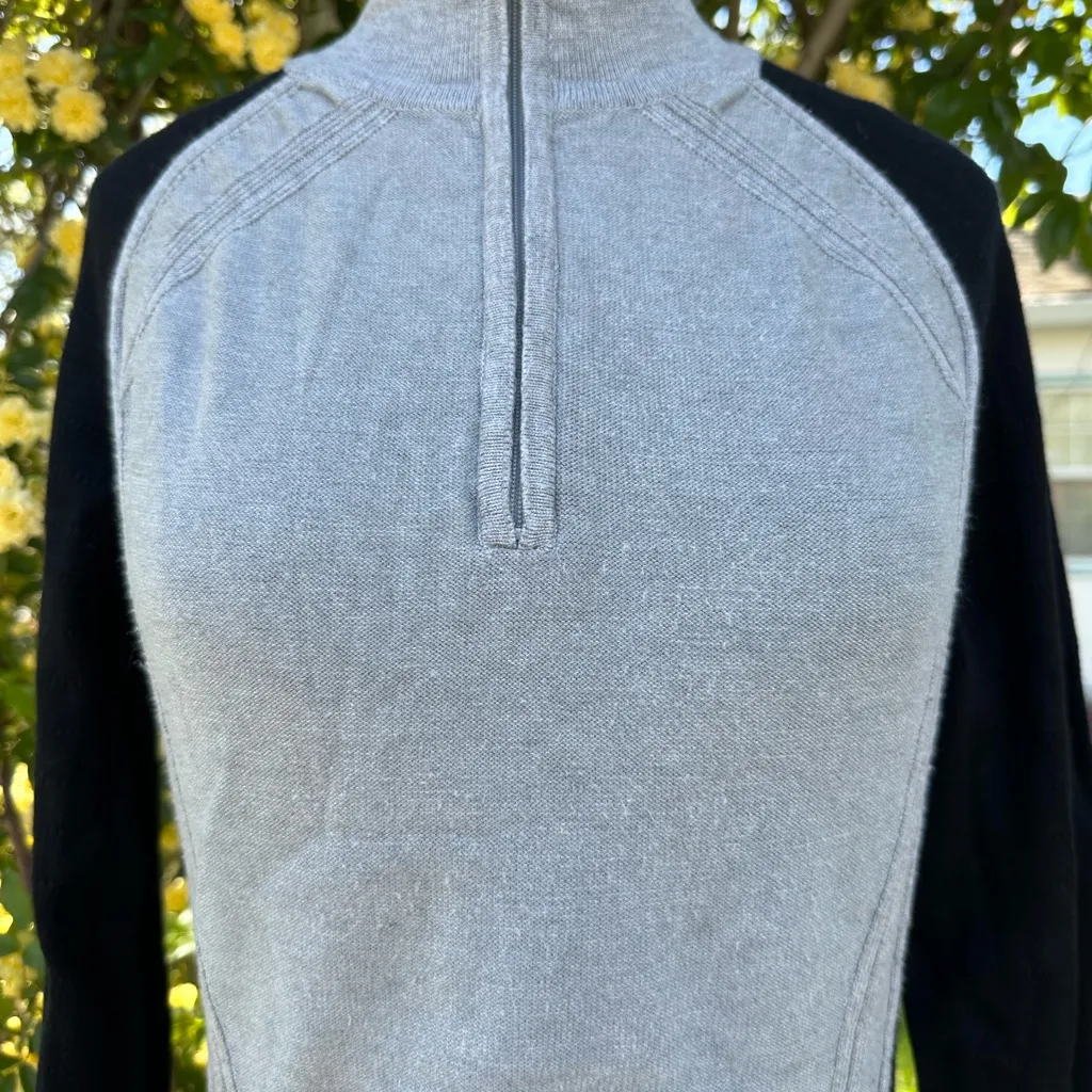 Quarter zip sweater Gray Size M - Image 2